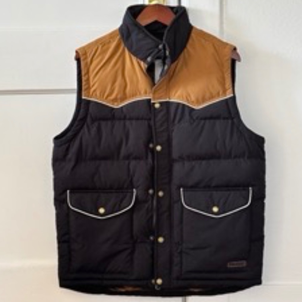 CINCH MEN'S SOUTHWESTERN PRINT LINING QUILTED VEST Size Medium